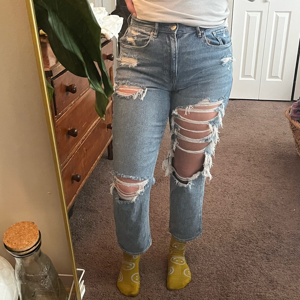 American Eagle Highest Rise 90’s Boyfriend